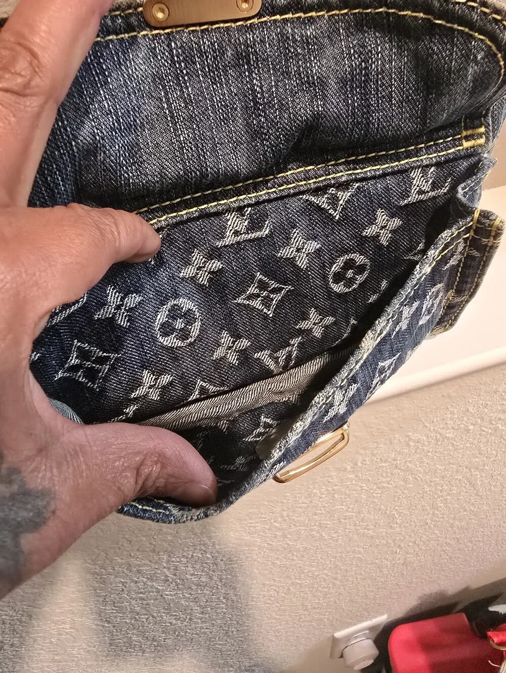 Louis Vuitton Denim Bum Bag